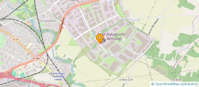 localisation de l'entreprise MONSIEUR JEAN-PIERRE GARCIA à SAINT-OUEN-L'AUMONE