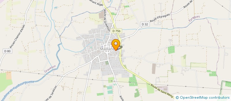 localisation de l'entreprise MONSIEUR JEAN-PIERRE GARINO  MAILLANE