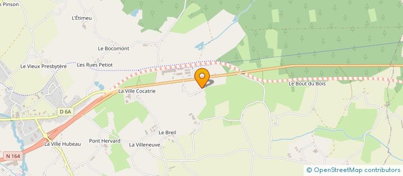 localisation de l'entreprise MONSIEUR JEAN-PIERRE GARNIER à MERDRIGNAC