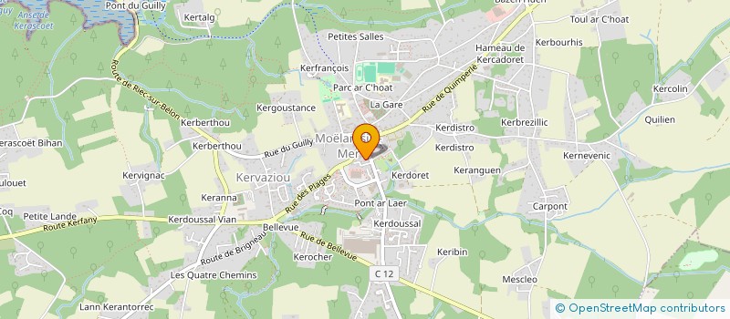 localisation de l'entreprise MONSIEUR JEAN-PIERRE GARRAT  MOELAN SUR MER