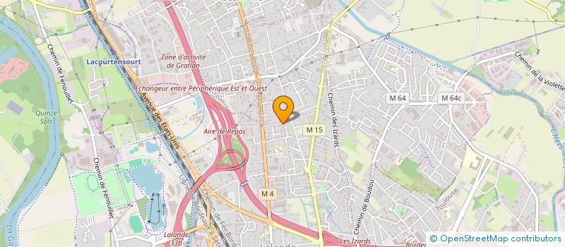 localisation de l'entreprise MONSIEUR JEAN-PIERRE GASNER à TOULOUSE