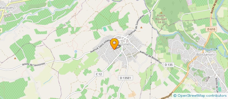 localisation de l'entreprise MONSIEUR JEAN-PIERRE GAULTIER  SAUSSINES