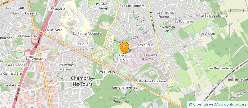 localisation de l'entreprise MONSIEUR JEAN-PIERRE GAUTIER  CHAMBRAY-LES-TOURS