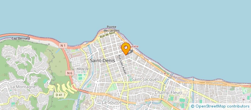 localisation de l'entreprise MONSIEUR JEAN PIERRE GERMAIN  SAINT-DENIS