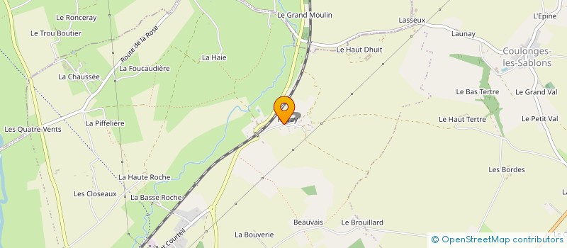 localisation de l'entreprise MONSIEUR JEAN-PIERRE GERONDEAU à SABLONS-SUR-HUISNE
