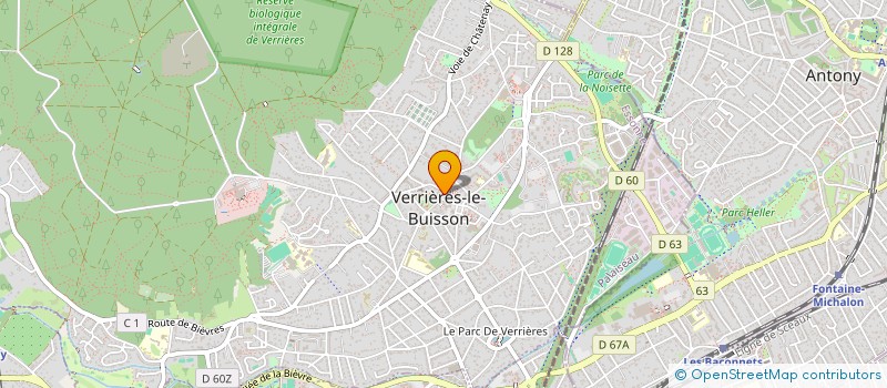 localisation de l'entreprise MONSIEUR JEAN-PIERRE GESBERT à VERRIERES-LE-BUISSON