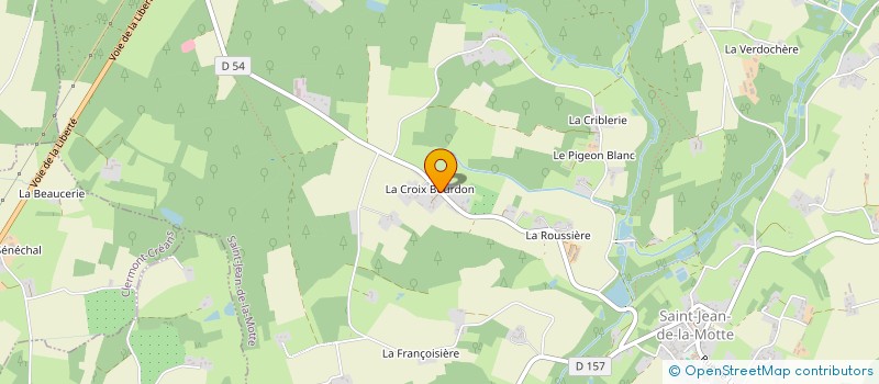 localisation de l'entreprise MONSIEUR JEAN PIERRE GHOSEZ à SAINT JEAN DE LA MOTTE