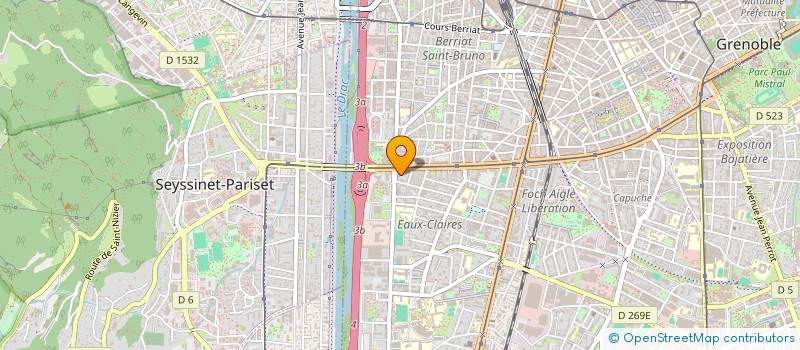 localisation de l'entreprise MONSIEUR JEAN-PIERRE GIANOTTI à GRENOBLE