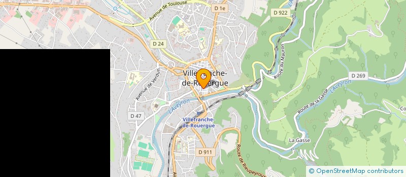 localisation de l'entreprise MONSIEUR JEAN-PIERRE GILHODES  VILLEFRANCHE-DE-ROUERGUE