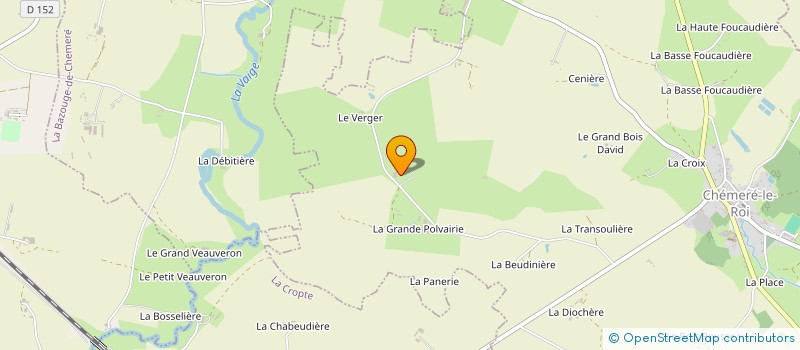 localisation de l'entreprise MONSIEUR JEAN-PIERRE GIRARD  CHEMERE-LE-ROI