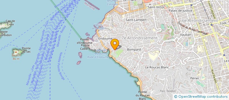 localisation de l'entreprise MONSIEUR JEAN-PIERRE GIRAUD à MARSEILLE