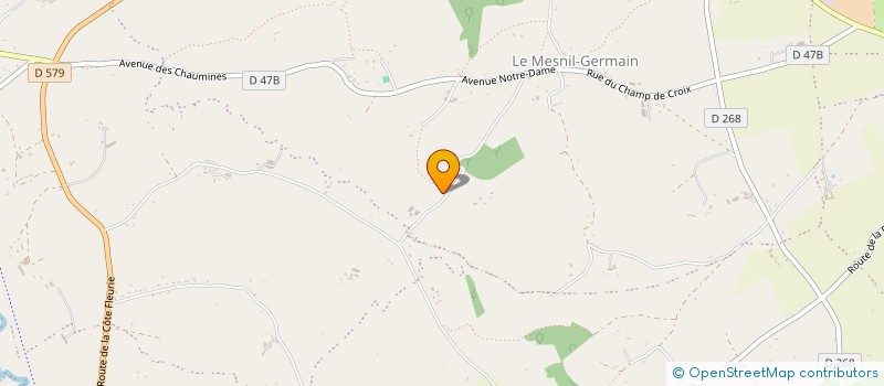 localisation de l'entreprise MONSIEUR JEAN-PIERRE GIROT  SAINT-PIERRE-EN-AUGE