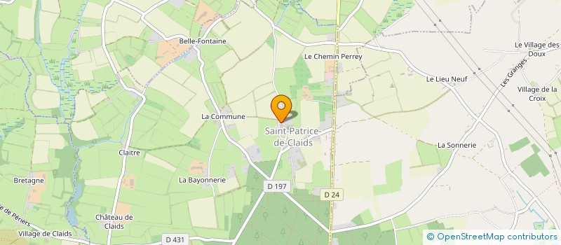 localisation de l'entreprise MONSIEUR JEAN-PIERRE GISLARD  GORGES