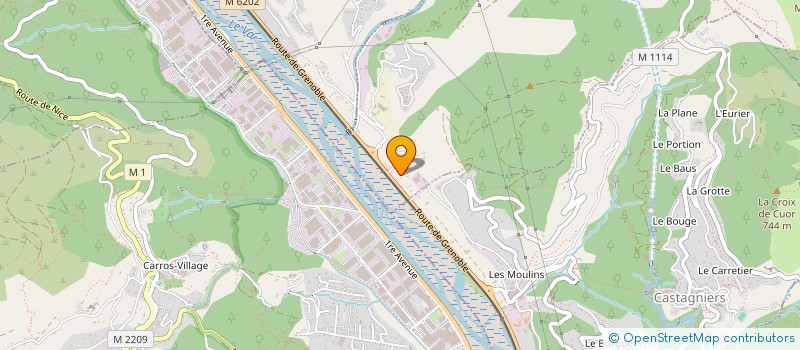 localisation de l'entreprise MONSIEUR JEAN-PIERRE GIUGGIA  SAINT-BLAISE