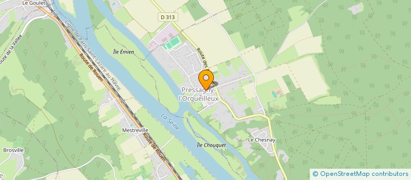 localisation de l'entreprise MONSIEUR JEAN-PIERRE GLEIZES  PRESSAGNY-L'ORGUEILLEUX