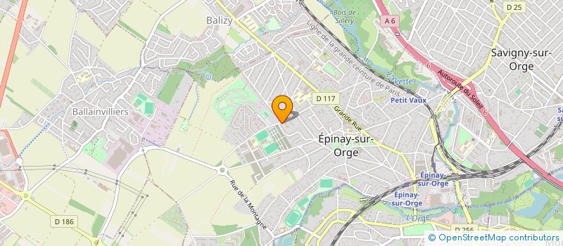 localisation de l'entreprise MONSIEUR JEAN-PIERRE GODIN  EPINAY-SUR-ORGE