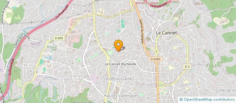 localisation de l'entreprise MONSIEUR JEAN-PIERRE GOMEZ à LE CANNET