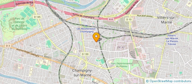 localisation de l'entreprise MONSIEUR JEAN-PIERRE GONCALVES  CHAMPIGNY-SUR-MARNE
