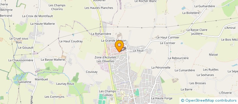 localisation de l'entreprise MONSIEUR JEAN-PIERRE GOOSSENS à MELESSE