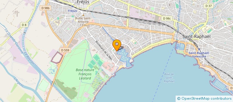 localisation de l'entreprise MONSIEUR JEAN-PIERRE GOUIN à FREJUS