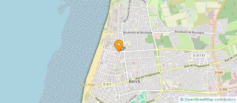 localisation de l'entreprise MONSIEUR JEAN-PIERRE GOULLIEUX  BERCK
