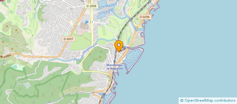 localisation de l'entreprise MONSIEUR JEAN PIERRE GOUMON  MANDELIEU-LA-NAPOULE