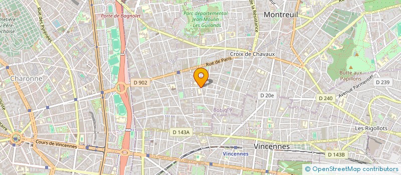 localisation de l'entreprise MONSIEUR JEAN-PIERRE GOYENETCHE à MONTREUIL