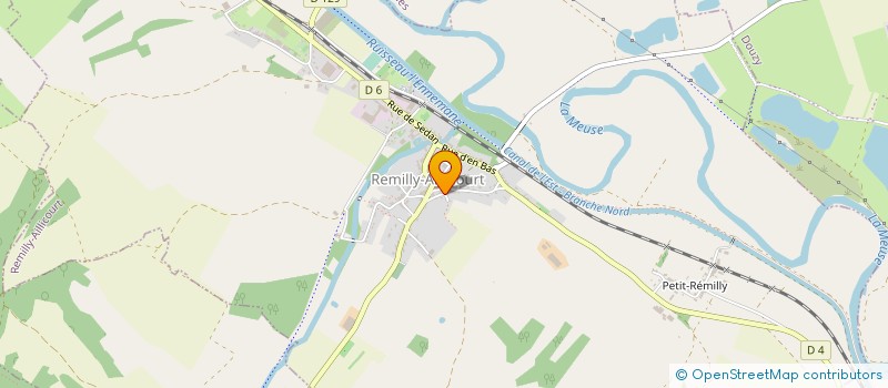 localisation de l'entreprise MONSIEUR JEAN-PIERRE GRANCHER  REMILLY-AILLICOURT