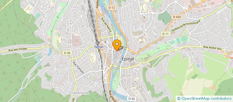 localisation de l'entreprise MONSIEUR JEAN-PIERRE GRANDEMANGE à EPINAL