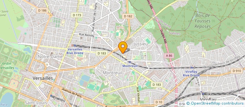 localisation de l'entreprise MONSIEUR JEAN-PIERRE GRANGER à VERSAILLES
