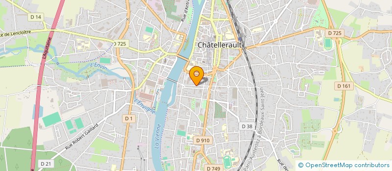 localisation de l'entreprise MONSIEUR JEAN-PIERRE GRATTEAU à CHATELLERAULT