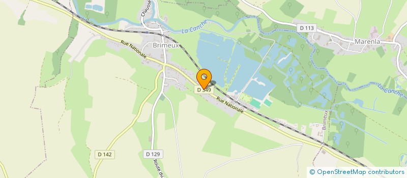 localisation de l'entreprise MONSIEUR JEAN-PIERRE GRIMONPREZ  WAILLY-BEAUCAMP