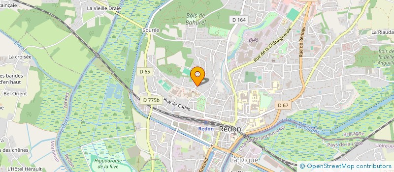 localisation de l'entreprise MONSIEUR JEAN-PIERRE GRIVEAU  REDON