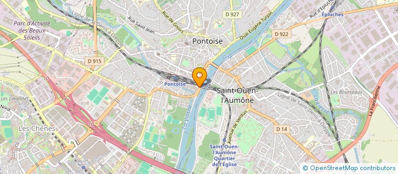 localisation de l'entreprise MONSIEUR JEAN-PIERRE GROUIN à PONTOISE