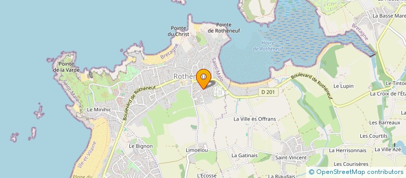 localisation de l'entreprise MONSIEUR JEAN-PIERRE GRUMELLON à SAINT-MALO