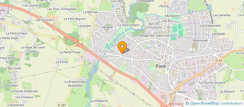 localisation de l'entreprise MONSIEUR JEAN-PIERRE GUENEE à PACE
