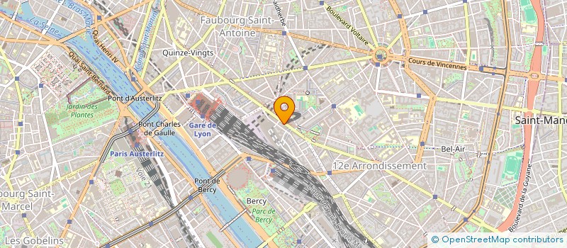 localisation de l'entreprise MONSIEUR JEAN PIERRE GUERIN  PARIS