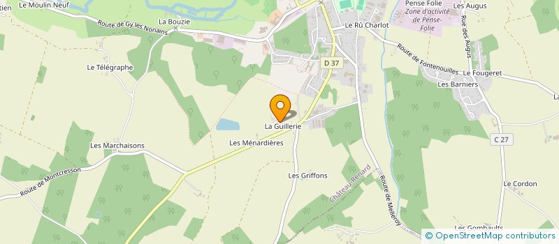 localisation de l'entreprise MONSIEUR JEAN-PIERRE GUEULET à CHATEAU-RENARD