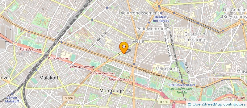 localisation de l'entreprise MONSIEUR JEAN-PIERRE GUIGON  PARIS