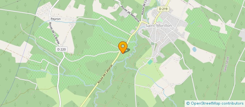 localisation de l'entreprise MONSIEUR JEAN-PIERRE GUILHEMIN  SAINT-MORILLON