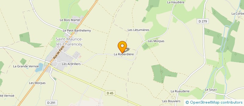 localisation de l'entreprise MONSIEUR JEAN-PIERRE GUILLAUME à CHARENCEY