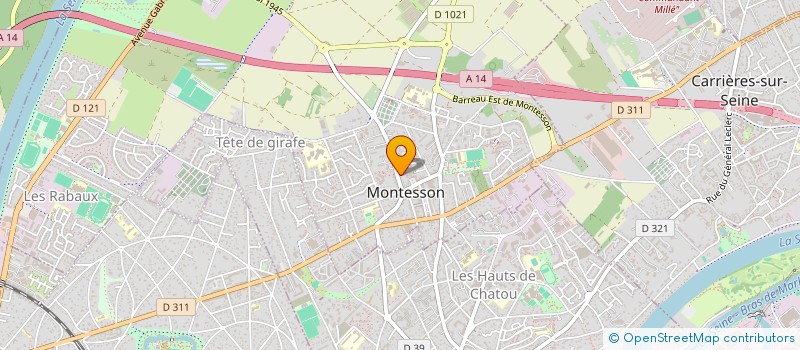 localisation de l'entreprise MONSIEUR JEAN-PIERRE GUILLOT à MONTESSON