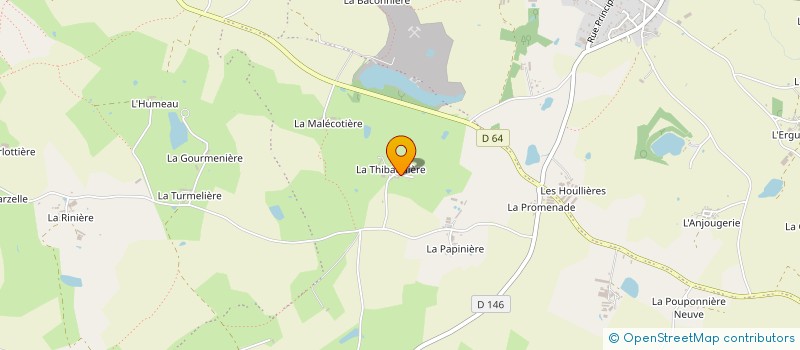 localisation de l'entreprise MONSIEUR JEAN-PIERRE GUINCHETIERE à SEVREMOINE