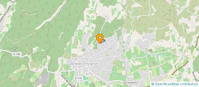 localisation de l'entreprise MONSIEUR JEAN-PIERRE GUIRAND  CABRIERES D'AVIGNON