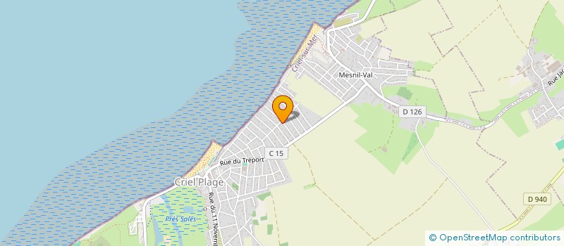 localisation de l'entreprise MONSIEUR JEAN-PIERRE HAIMEZ  CRIEL-SUR-MER