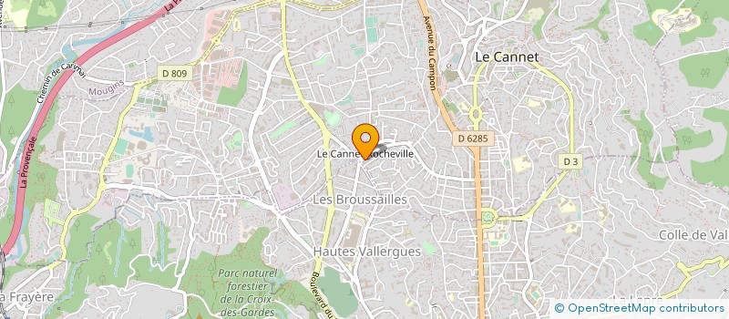 localisation de l'entreprise MONSIEUR JEAN-PIERRE HAMMY à LE CANNET