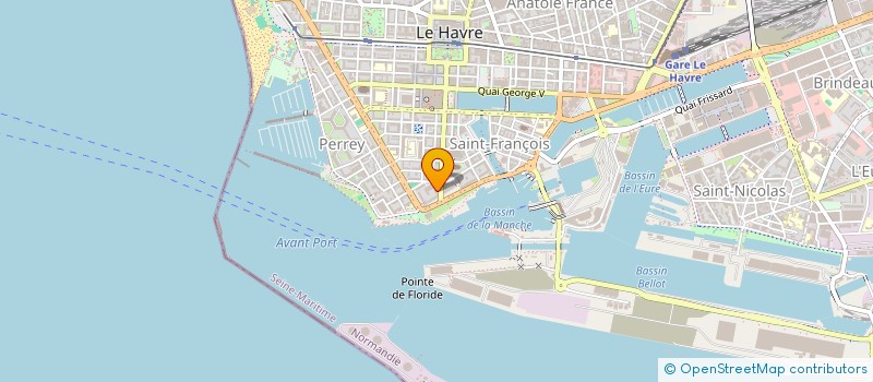 localisation de l'entreprise MONSIEUR JEAN-PIERRE HAMON à LE HAVRE