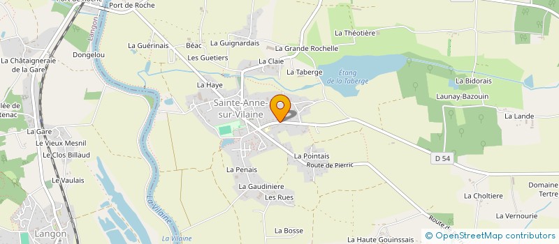 localisation de l'entreprise MONSIEUR JEAN-PIERRE HAMON  SAINTE-ANNE-SUR-VILAINE