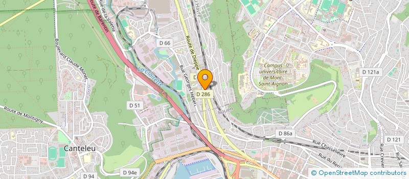 localisation de l'entreprise MONSIEUR JEAN-PIERRE HANGARD  DEVILLE-LES-ROUEN