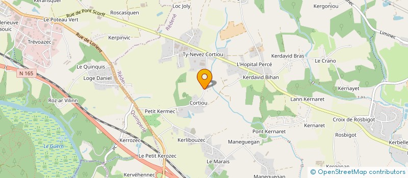 localisation de l'entreprise MONSIEUR JEAN PIERRE HENRIO  REDENE